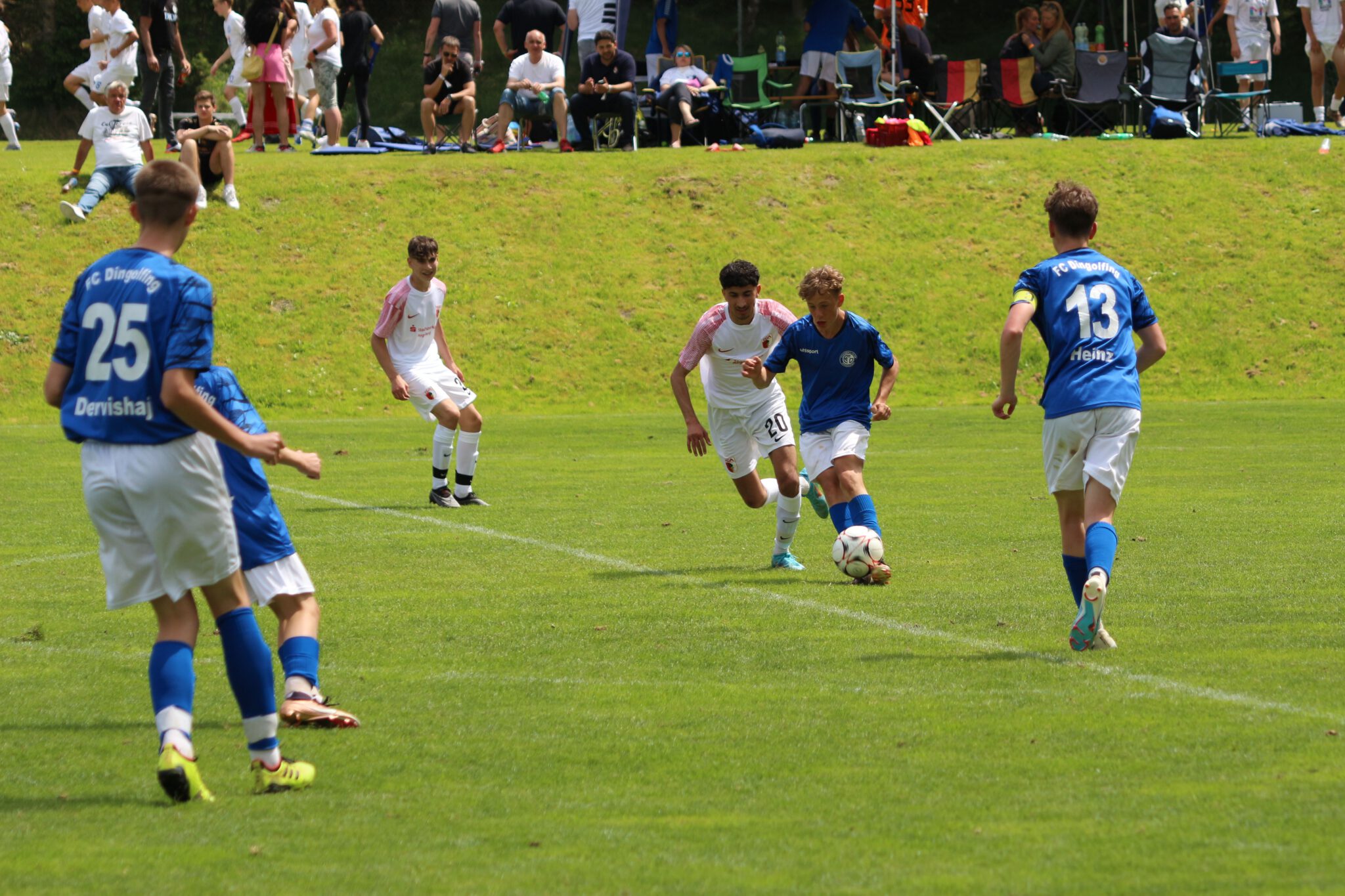 Internationales Turnier gefördert Club der 100 unterstützt Fahrt zum
